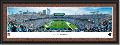 Carolina Panthers Bank of America Stadium Framed Panoramic Picture