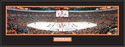 Anaheim Ducks Honda Center Framed Panoramic Picture 