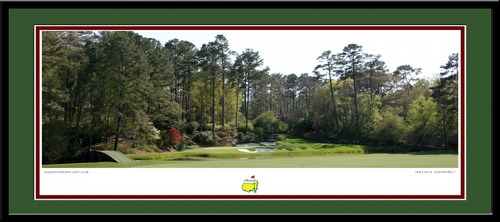 Augusta National Golf Club Hole No. 12 Framed Picture 