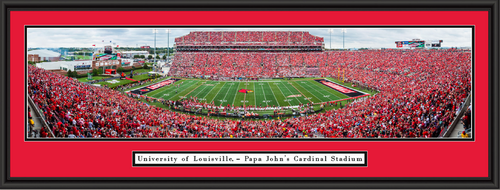 Louisville Cardinals Football Panorama - Papa John's Cardinal Stadium Panoramic Picture