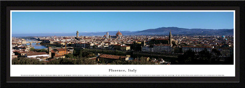 Florence Skyline Framed Picture