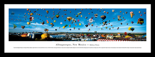 Albuquerque Hot Air Balloon Festival Framed Picture