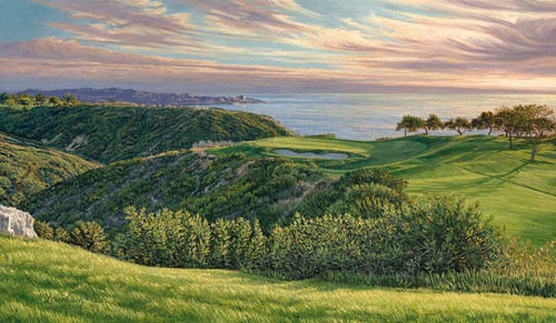 Torrey Pines 3rd Hole Framed Art Print Torrey Pines 3rd Hole Framed Art Print