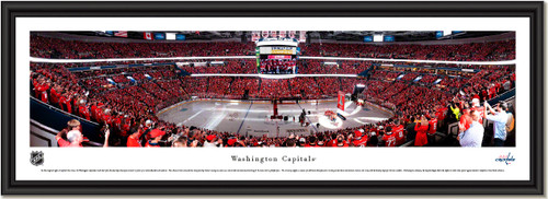 2018 Banner Raising Ceremony Washington Capitals Framed Print