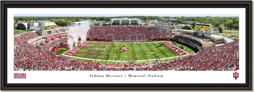 Indiana Hoosiers Football Memorial Stadium Framed Panoramic Print Indiana Hoosiers Football Memorial Stadium Framed Panoramic Print