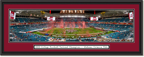 2021 CFP National Champs Celebration - Alabama Crimson Tide - Framed Print 2021 CFP National Champs Celebration - Alabama Crimson Tide - Framed Print