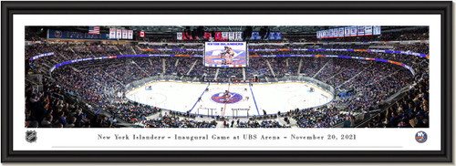 New York Islanders Inaugural Game - UBS Arena - Framed Print