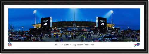 Buffalo Bills - Exterior of Highmark Stadium Framed Print