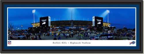 Buffalo Bills - Exterior of Highmark Stadium Framed Print