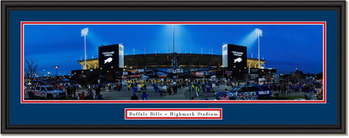 Buffalo Bills - Exterior of Highmark Stadium Framed Print