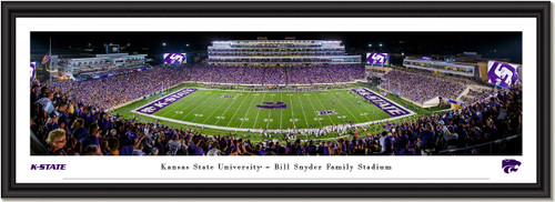 K-State Wildcats Football - Bill Snyder Family Stadium - Framed Print