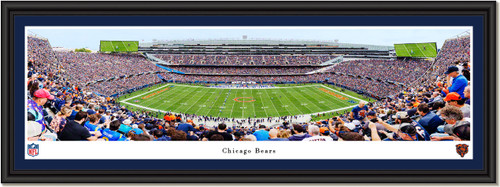 Chicago Bears 2024 Day Game At Soldier Field Framed Print