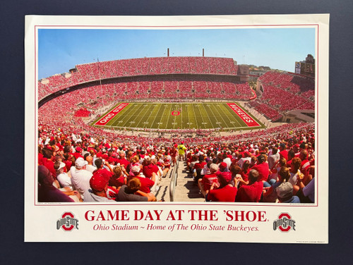 Fans point of view. Ohio State game day at "The Shoe"