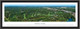 Augusta Aerial Photo Framed Print