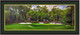 Augusta 13th Hole Panoramic Framed Golf Art Print
