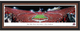 Ohio Stadium Scarlet Out Football Game Framed Poster