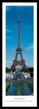 Eiffel Tower Daytime Framed Panoramic Picture