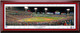 2018 World Series First Pitch Framed Panoramic -- SIGNATURE EDITION -- Double Matting and Cherry Frame