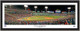 2018 World Series First Pitch Framed Panoramic No Matting and Black Frame