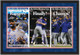 Rangers! Finally! Champs! Three Front Pages Framed Print