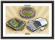 Texas Rangers Ballparks Of Baseball Framed Illustration