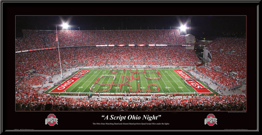 A Script Ohio Night 2010 Quad Script Ohio TBDBITL Framed Picture a-script-ohio-night-2010-quad-script-ohio-tbdbitl-framed-picture