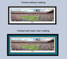 Miami Dolphins Sun Life Stadium Panoramic Framed Print