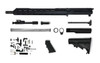 .223 Wylde AR 15 Rifle Kit - 16″ Parkerized Barrel, 1:8 Twist Rate with 15″ M-Lok Handguard