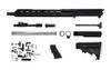 5.56 AR 15 Rifle Kit - 16" Parkerized Barrel, 1:8 Twist Rate with 15" M-Lok Handguard