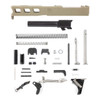 Glock® 19 Compatible Pistol Build Kit w/ FDE Elite Slide, Black Nitride Barrel, Upper Parts Kit, and Lower Parts Kit