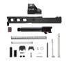 Complete LFA Elite Glock® 19 Compatible Slide - Black w/ Stainless, Black, Threaded or Non-Threaded Barrel + Holosun 507C-X2 3