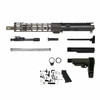 5.56 AR 15 Pistol Kit - 10.5" Stainless, M4 Profile Barrel, 1:8 Twist Rate with 10" M-Lok Handguard