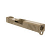 Glock® 19 Compatible Pistol Build Kit (FDE) - Front & Rear Serrations + RMR Cut