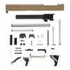 Glock® 17 Compatible Pistol Build Kit - RMR Optic Cut Slide - FDE Cerakote