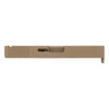 Rear Serrated Glock® 19 Compatible Slide - FDE Cerakote