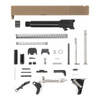 Glock® 19 Compatible Pistol Build Kit - Rear Serrated Slide - FDE Cerakote