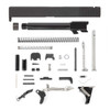 Glock® 17 Compatible Pistol Build Kit - Rear Serrated Slide - Black Cerakote