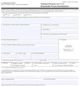 How to Complete the Responsible Person Questionnaire for NFA Gun Trusts