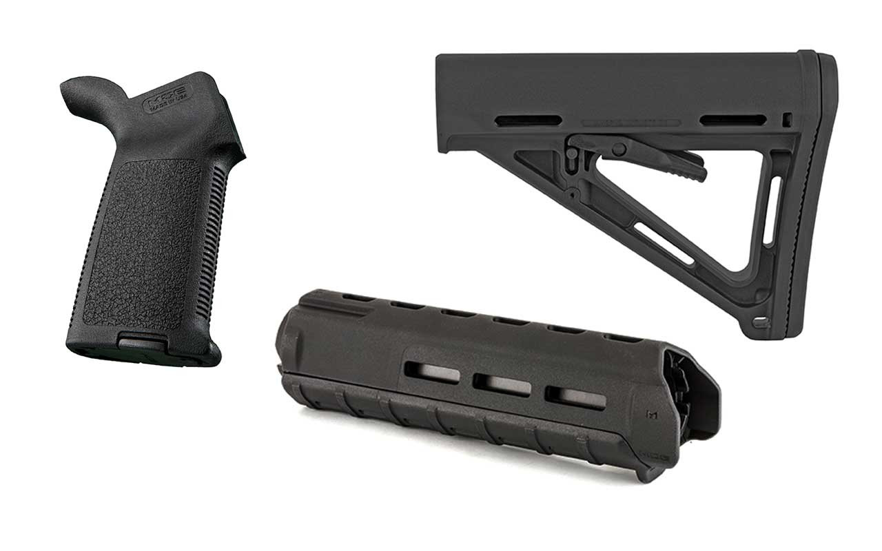 Magpul® AR15 Furniture Kit MOE®, MidLength