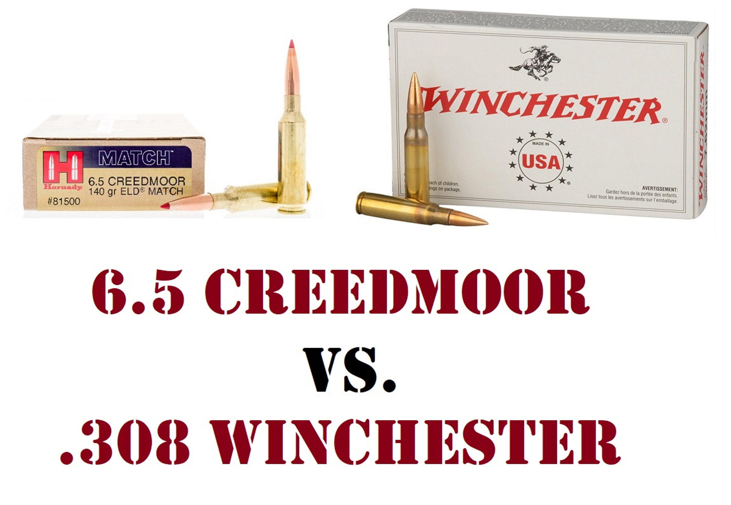 .308 Winchester vs. 6.5 Creedmoor Gun Builders Depot