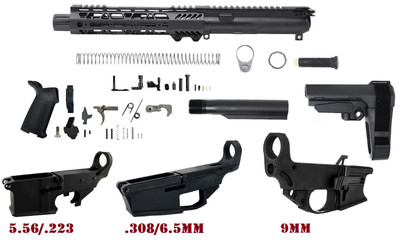 AR Platforms: AR-9 vs. LR-308 vs. AR-15