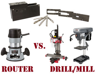 What 80% Lower Jig Type is Best? Drill Press/Mill vs. Router