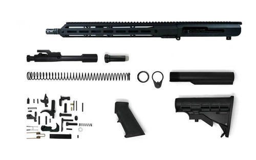 LR-308 Rifle Kit - 16” Parkerized Heavy Barrel, 1:10 Twist Rate with 15” M-Lok Handguard