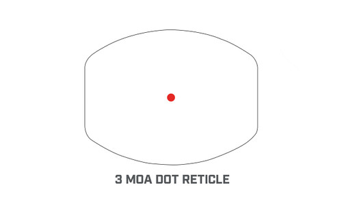 Bushnell 3 MOA AR Red Dot Sight - First Strike 2.0 with Hi-Rise Mount 3