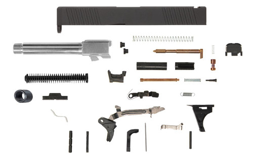 Glock® 19 Compatible Pistol Build Kit w/ Front & Rear Serrated Slide 4 Glock® 19 Compatible Pistol Build Kit w/ Front & Rear Serrated Slide 4