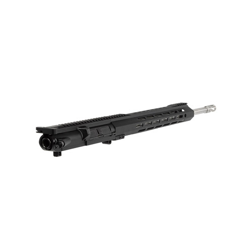 LR-308 Upper Assembly - 20" Stainless Steel, Fluted Heavy Barrel, 1:10 Twist Rate with 15" M-Lok Handguard LR-308 Upper Assembly - 20" Stainless Steel, Fluted Heavy Barrel, 1:10 Twist Rate with 15" M-Lok Handguard