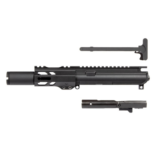 Davidson Defense - 9mm AR-15 Pistol Upper Assembly - 4.5" Nitride Barrel, 1:10 Twist with 4" M-LOK Handguard