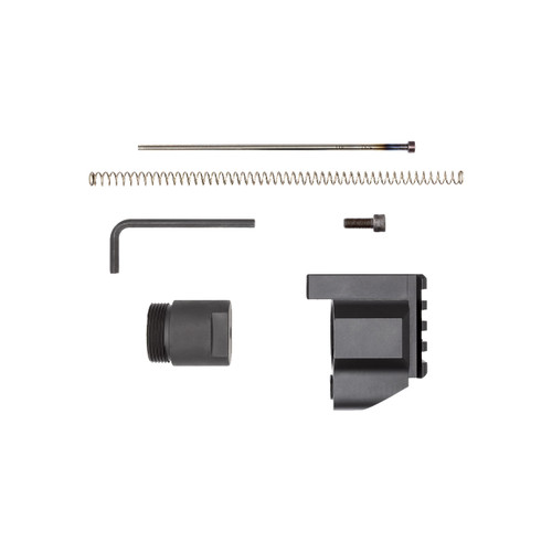 AR9 Left-Side Charging Bufferless Upper Assembly - 16" Parkerized M4 Barrel, 1:10 Twist Rate with 15" MLOK Handguard 5