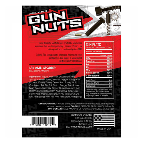 Gun Nuts® Ambidextrous Sporter Lower Parts Kit Gun Nuts® Ambidextrous Sporter Lower Parts Kit