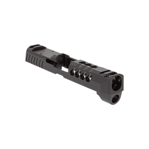 Compact KMT Ballistic Diffusion/Emission (B.D.E.) Compensated Slide for Sig Sauer® P320™ Compact KMT Ballistic Diffusion/Emission (B.D.E.) Compensated Slide for Sig Sauer® P320™